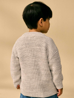 Джемпер для мальчика Next 430-658, Светло-серый