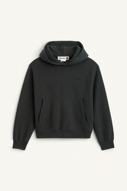 ZARA ТОЛСТОВКА С КАПЮШОНОМ, ЧЕРНЫЙ