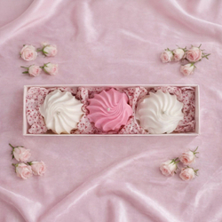 Набор свечей "Зефирки" (3 шт.)