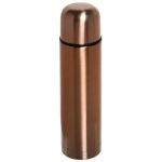 Термос с металлической колбой 500 мл «Серп и молот» розовое золото