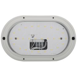 Светильник ЖКХ светодиодный ЭРА SPB-7-12-O антивандальный IP65 12Вт 1140Лм 5000К 220х135 ОВАЛ | Светильники для ЖКХ IP65