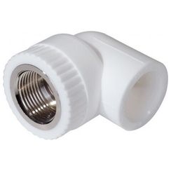 Угольник MeerPlast PPRC 20х1/2 ВР белый (1/10/150)