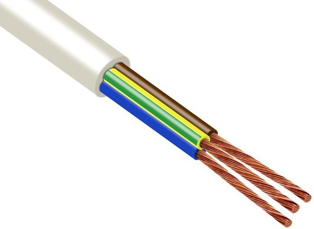 Провод  Промэл ПВСнг(А)-LS 3х1.5 (2х1.5+1х1.5) 380В Б (бухта 100м)