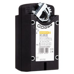 Электропривод GRUNER 341-024-05/RUS, с возвратной пружиной