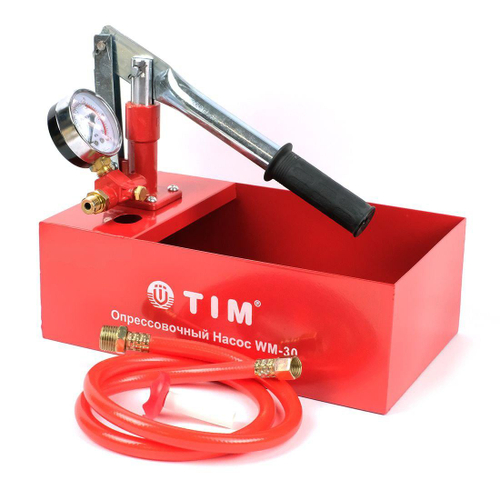 Опрессовочный аппарат WM-30 ручной 5л. 25 бар. TIM