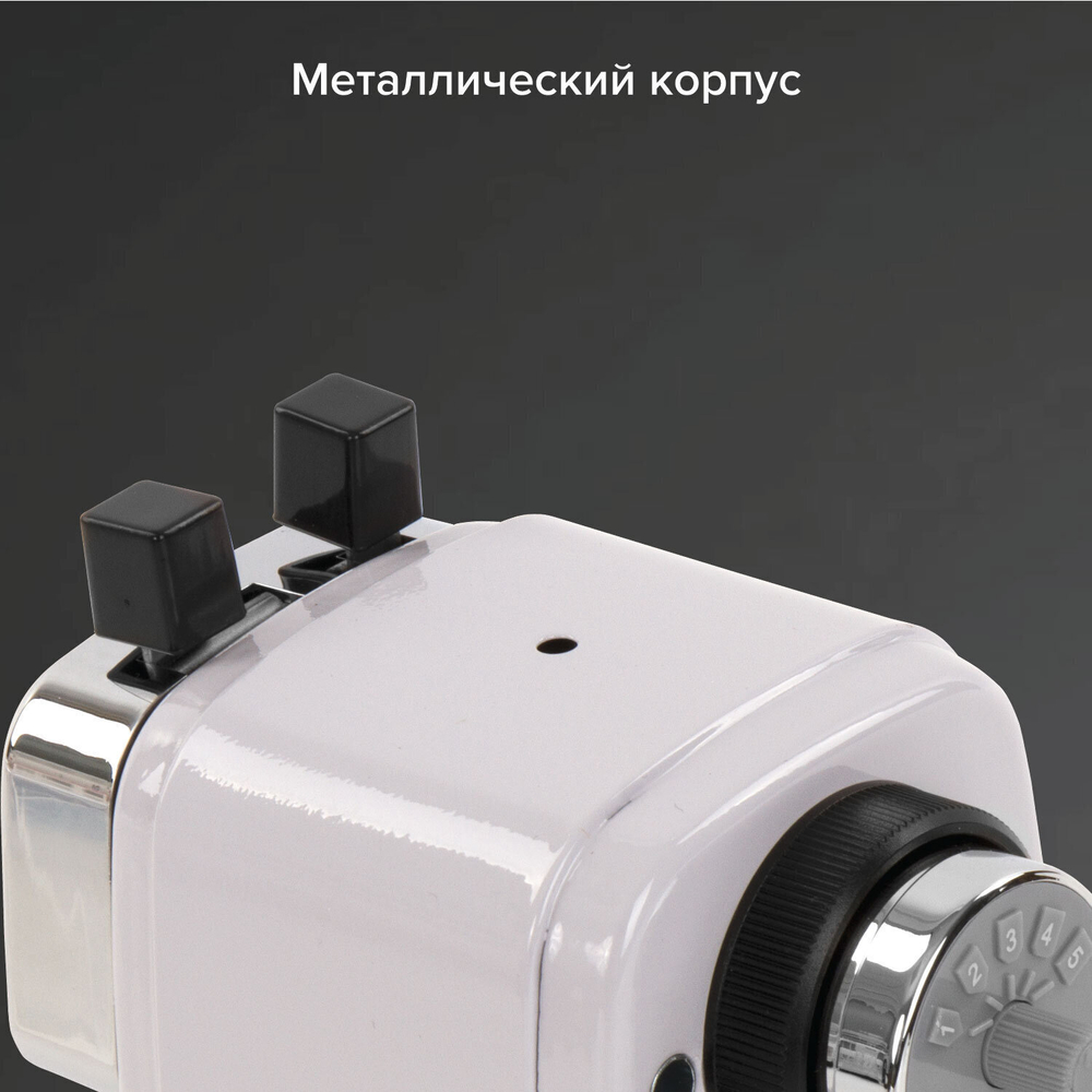 Точилка механическая BRAUBERG "METALLIC-X" для ч/гр и цветных карандашей (в том числе утолщенных) крепление металлический корпус (2 штуки в упаковке)