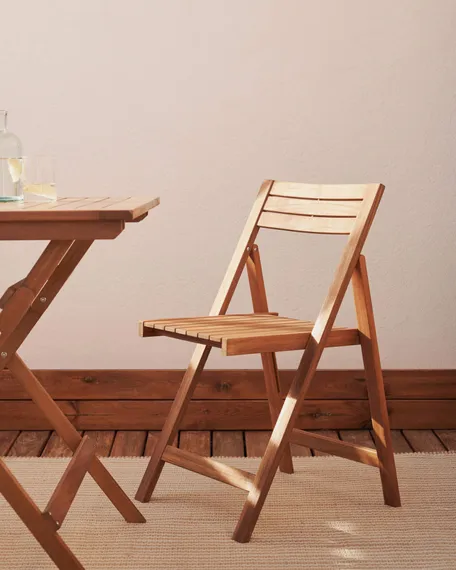 Складной садовый стул Sadirar из массива акации