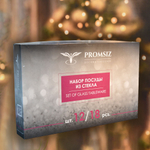 Набор 12 предметов (6 фужеров 200мл, 6 стопок 60мл) "Флора"