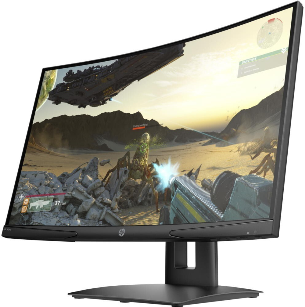 Монитор HP 24" X24c 9FM22AA 1920x1080 VA LED 144Гц 4ms FreeSync HDMI DisplayPort