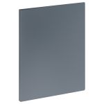 Папка с 30 вкладышами, Стамм стандарт, 500мкм, корешок 17мм, серая