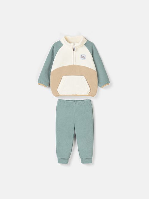 Костюм флисовый Колор блок 