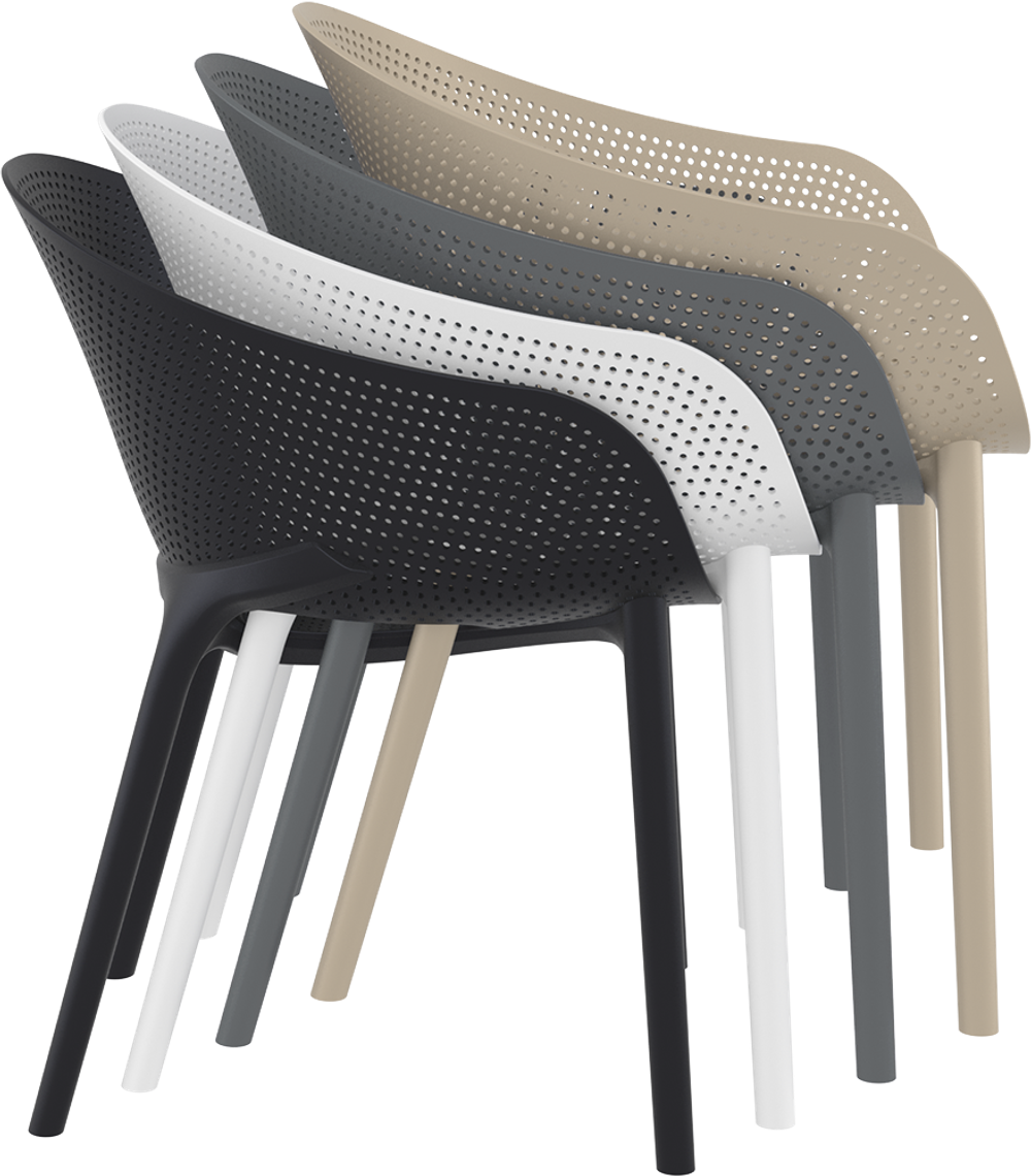 Кресло пластиковое Sky Pro Оливковый