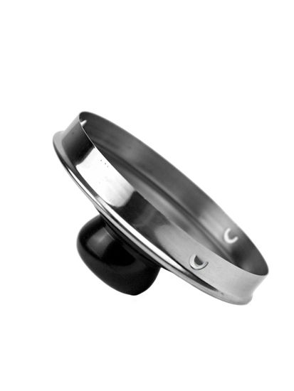 Чайник 2,5 л. эмалированный со свистком Kamille KM 1037 с черной бакелитовой ручкой