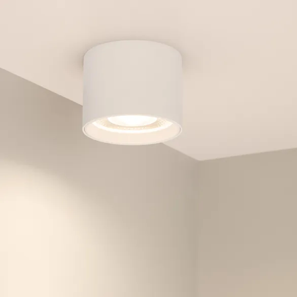 Светильник SP-DICE-R77-10W Warm3000 (WH, 24 deg, 230V) (Arlight, IP54 Металл, 5 лет) 046627
