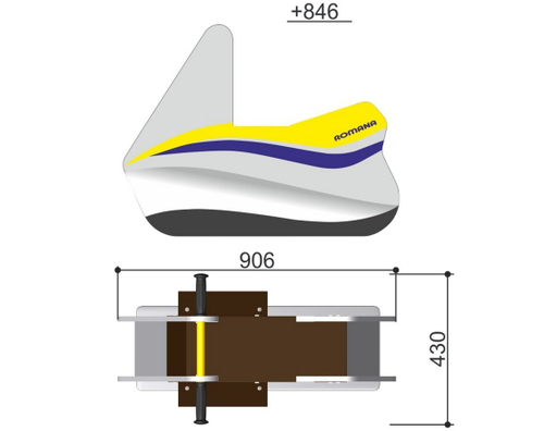 Качалка на пружине 108.30.00
