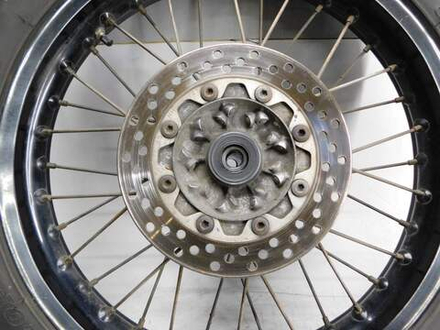 колесо заднее Kawasaki Super Sherpa 250 KL250