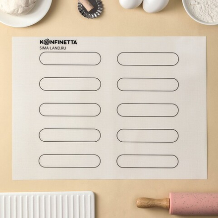 Коврик армированный «Эклер», 38×28 см, 0,4 мм