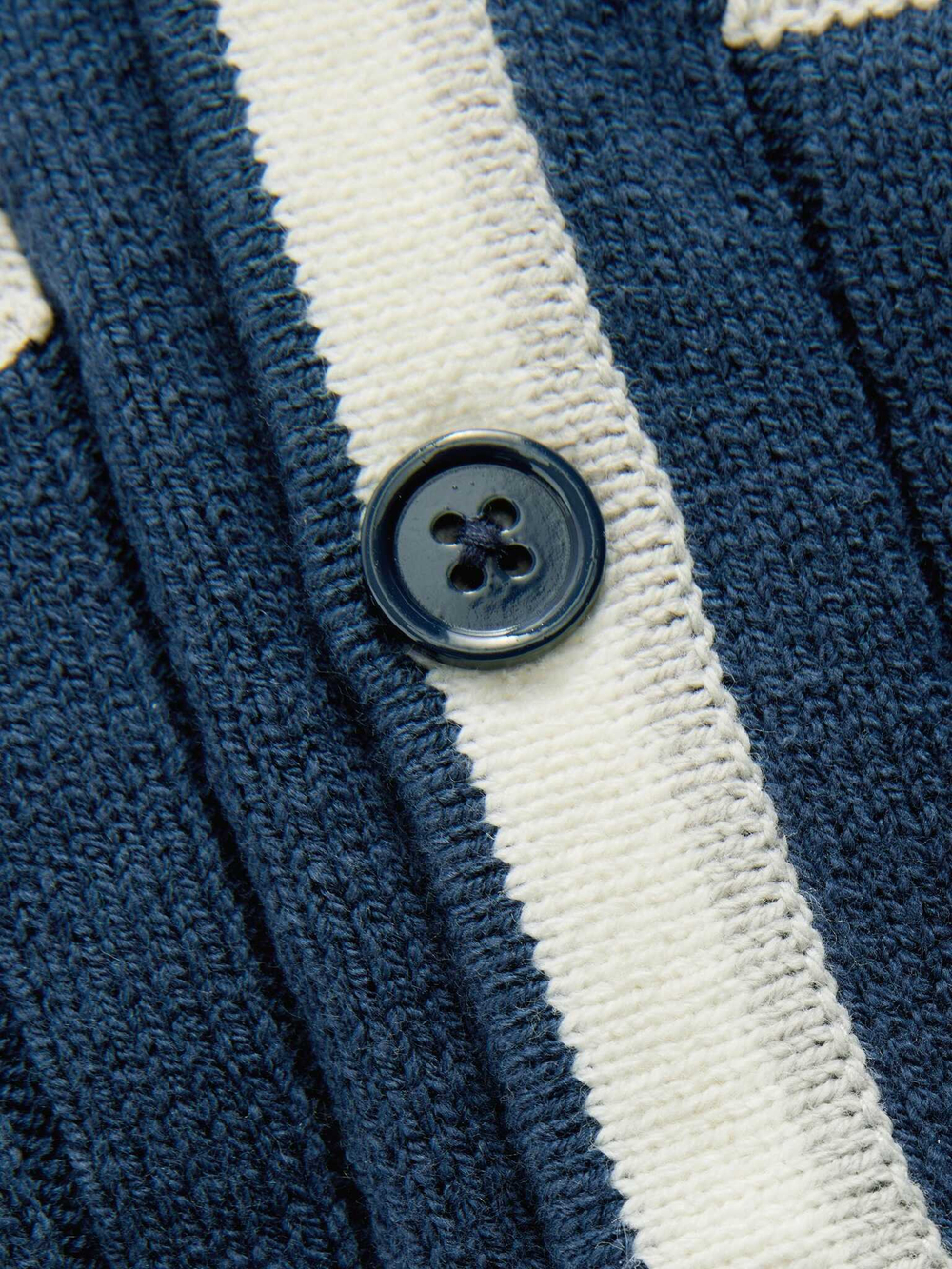 Кардиган для мальчика Next E27-748, Темно-синий, Белый