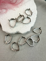 Оправа #4320 Drop 18*13 мм Серебро