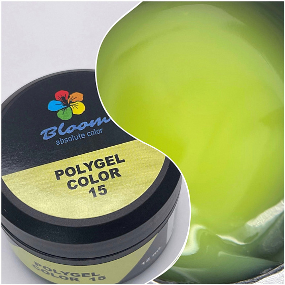 POLY GEL (Полигель), баночка 15 мл №15 bloom