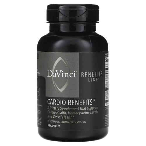 DaVinci Laboratories, Benefits Line, Cardio Benefits, 90 капсул