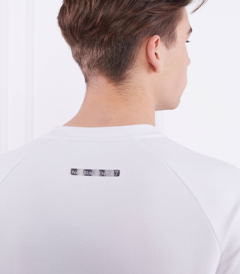 Худи EA7 - белый(3RPM41 PJMBZ)