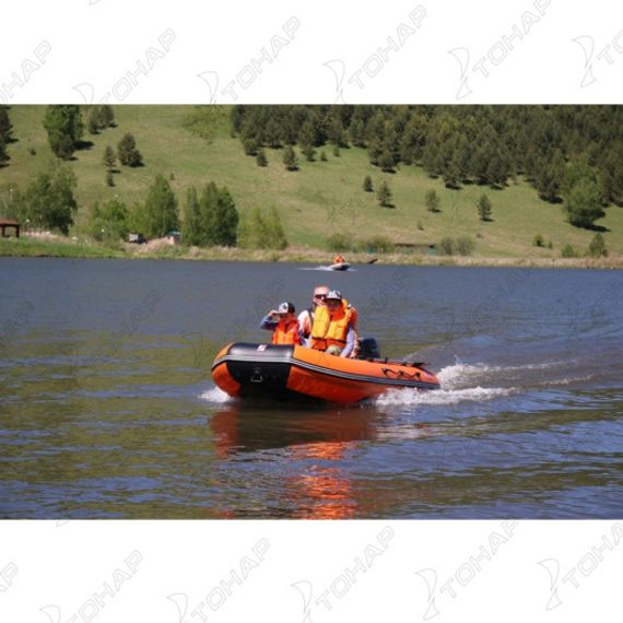 Лодка Тонар Алтай 320L (оранжевый/черный)