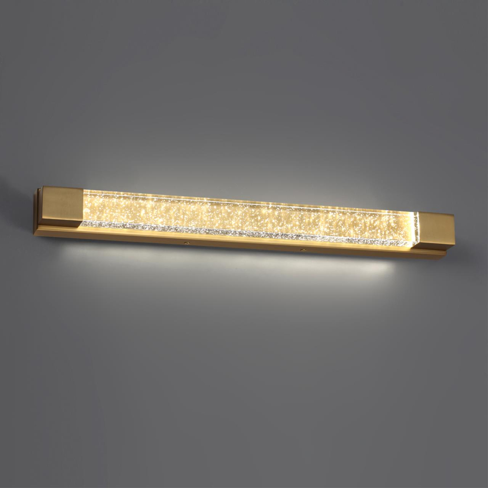 6681/12WL HIGHTECH ODL24 237 Настенный светильник антич бронза/металл/хрусталь IP20 LED 12W 600Лм 4000K MIRADA