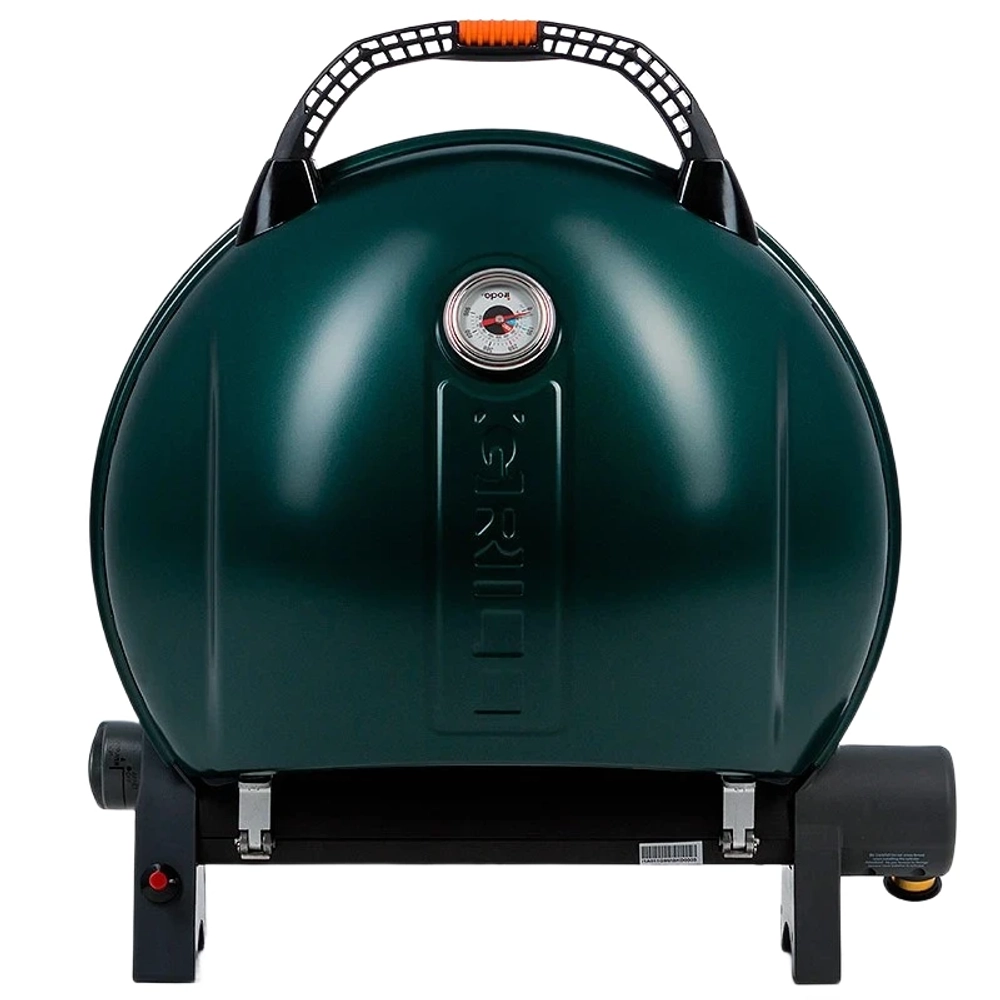 O-Grill 900MT bicolor газовый гриль BLACK- GREEN 900MT_GREEN