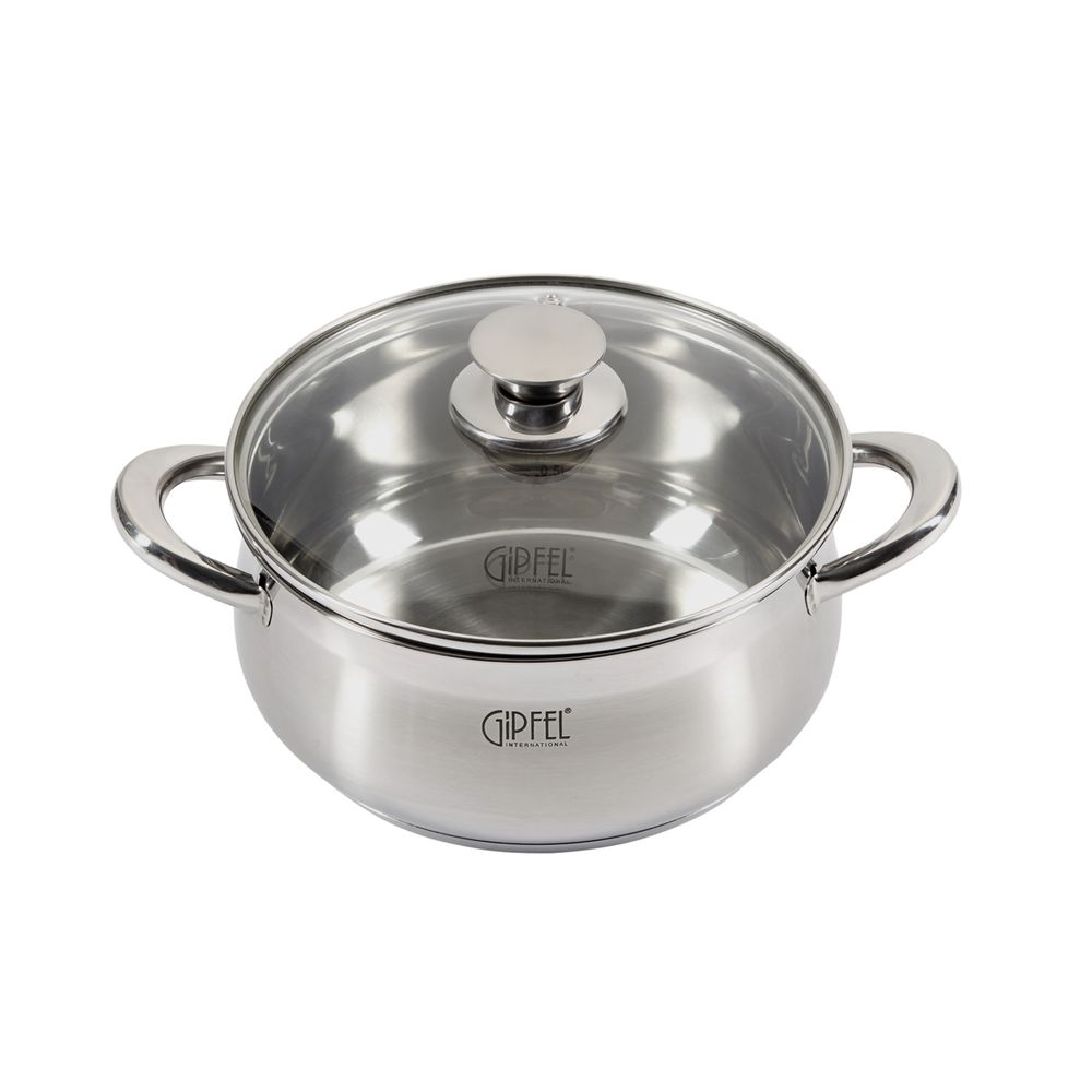 Кастрюля из нержавеющей стали Gipfel Serenade 1744 20 см/2,7 л