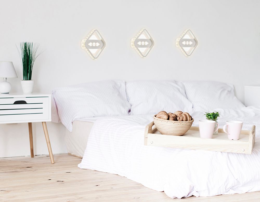 Ambrella Настенный светодиодный светильник с хрусталем Ice FA225