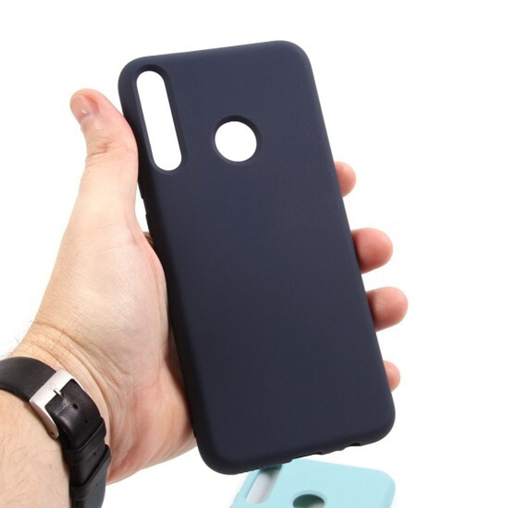 Панель Soft Touch для Huawei P40 Lite E/ Y7p , 007004-1 Черный