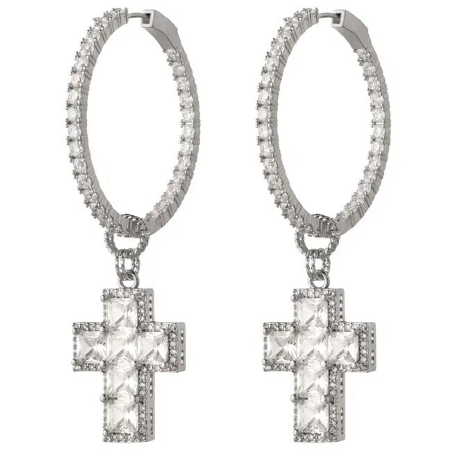 Серьги Square Silver Earrings