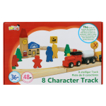 Развивающая игрушка Деревянная дорога 48 элементов, коробка C-41882