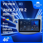 Teyes X1 10,2" для Honda Jazz 2 2008-2014