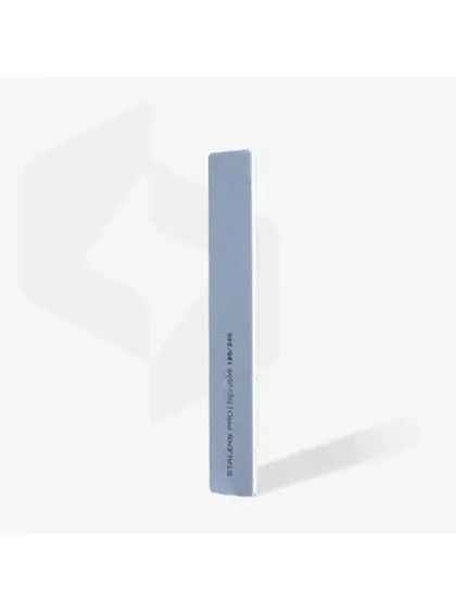 Пилка широкая прямая минеральная для ногтей 180/240 грит