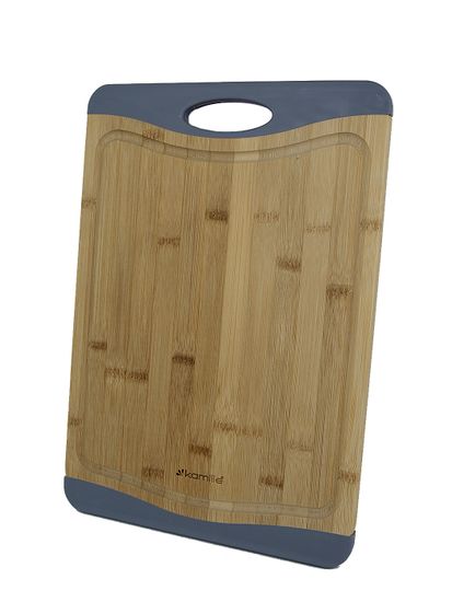 Доска разделочная из бамбука Kamille KM 10071 (36,5х25,3х1,5 см.)