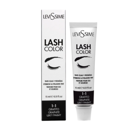 Levissime Краска для бровей и ресниц #1-1 Графит 15 мл