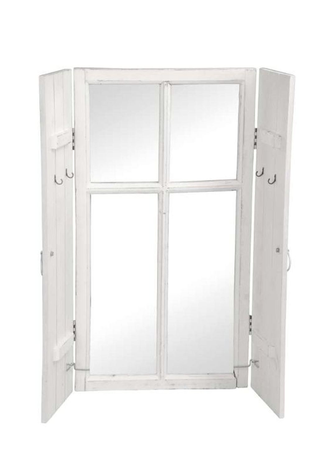 Зеркало "Окно" белое 42x4x77см