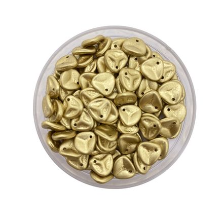 Rose Petals 8x7 mm Aztec Gold 01710