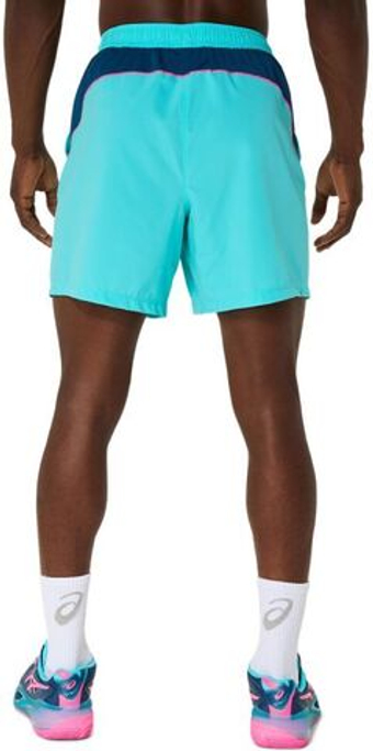 Мужские теннисные шорты Asics Padel Court 7in - небесный