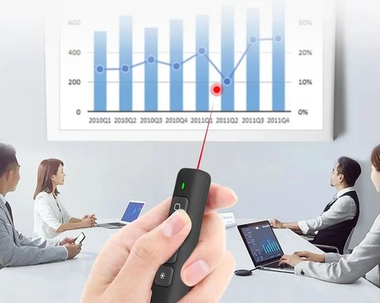 Беспроводная ручка-презентер 2,4G с дистанционным управлением WEKOME