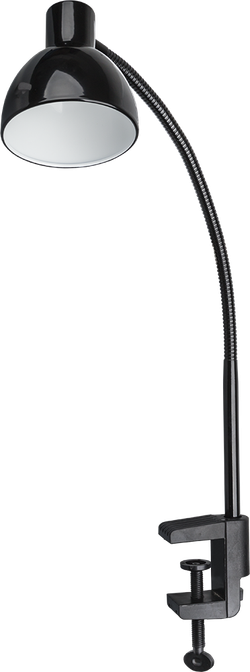 Светильник Navigator 61 405 NDF-C010-6W-4K-BL-LED на струбцине, чёрный