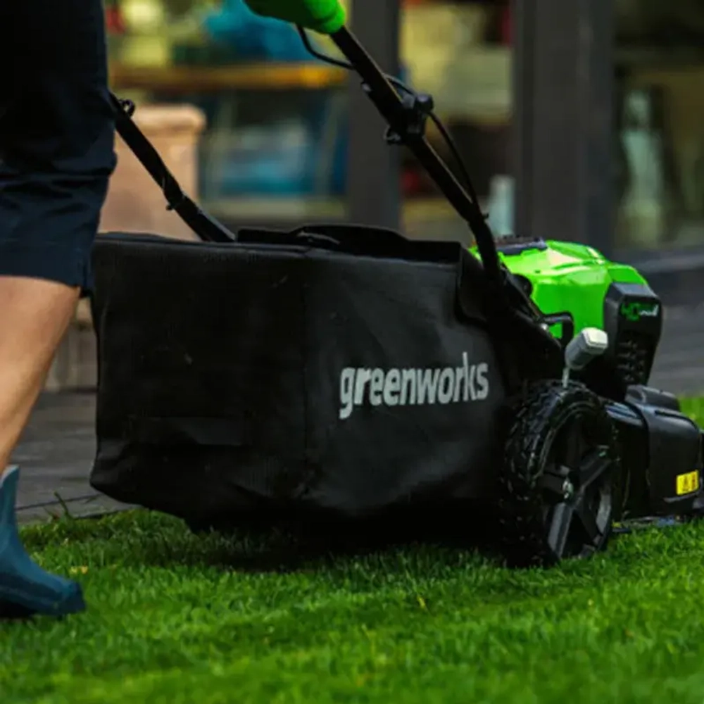 Аккумуляторная газонокосилка Greenworks GD40LM46SP (1 x 4 Ач, ЗУ) 2506807UB