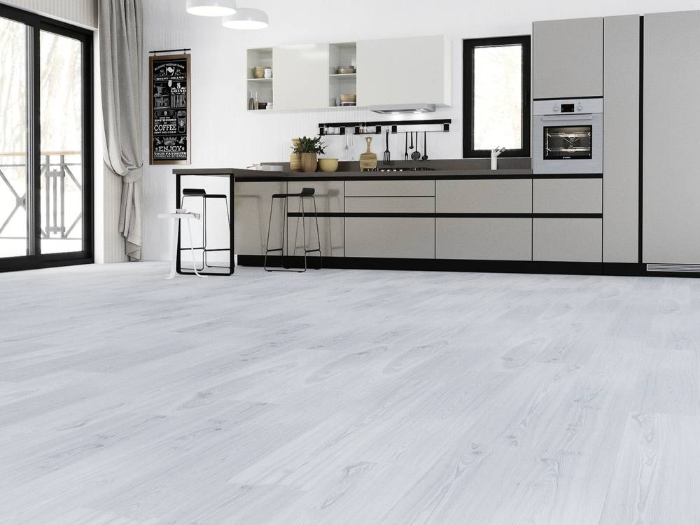 Кварцвиниловая плитка SPC APTN 40-1, Ясень Норд