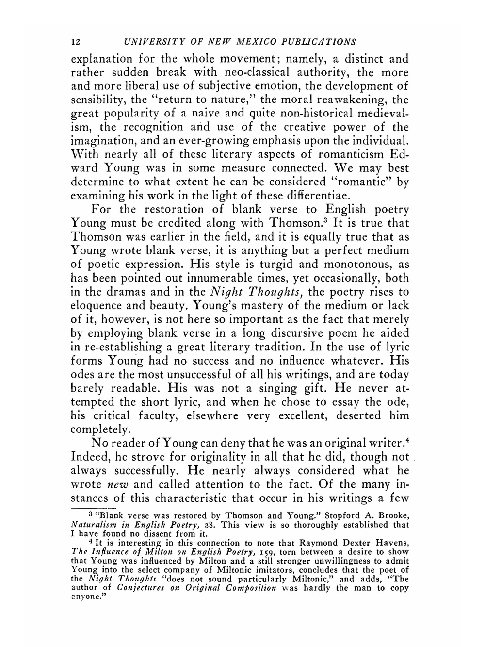 Edward Young and the fear of death | Cecil Vivian Wicker