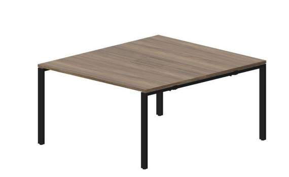 Составной стол Strike на 2 рабочих места 1380х1566х750мм (меламиновые аутлеты)