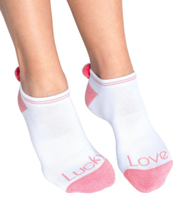 Теннисные носки Lucky in Love Sunset Spin Low Cut 2P - белый