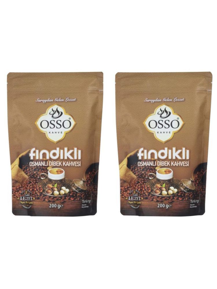 Кофе молотый Дибек Osso Dibek с фундуком 200 г x 2 шт