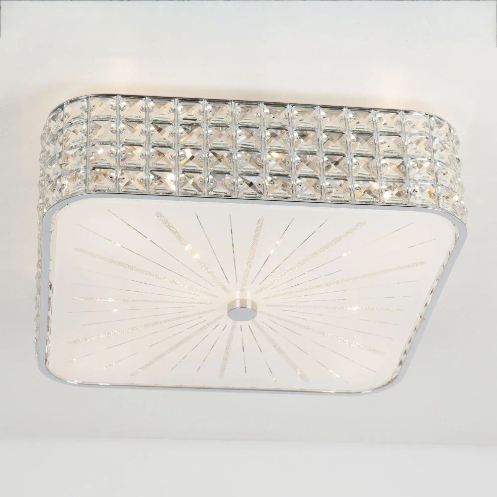 Citilux Портал CL324261 Люстра хрустальная Хром